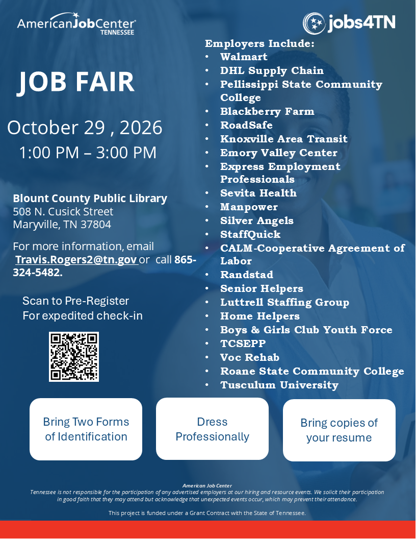 Blount County Job Fair