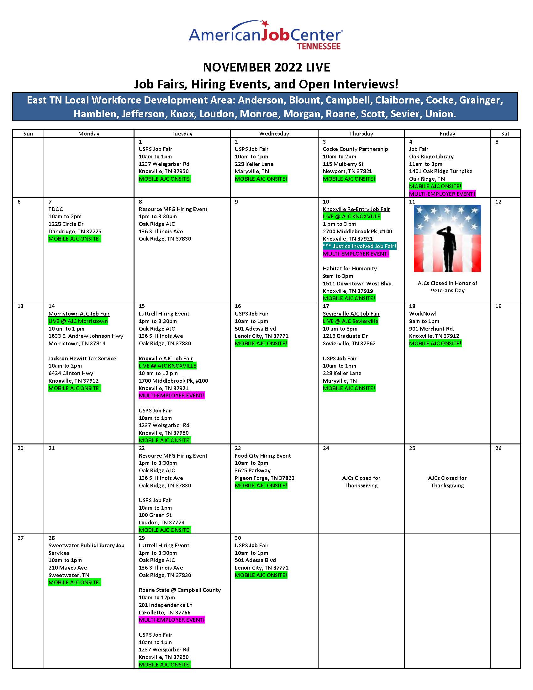 Workforce Development ETHRA